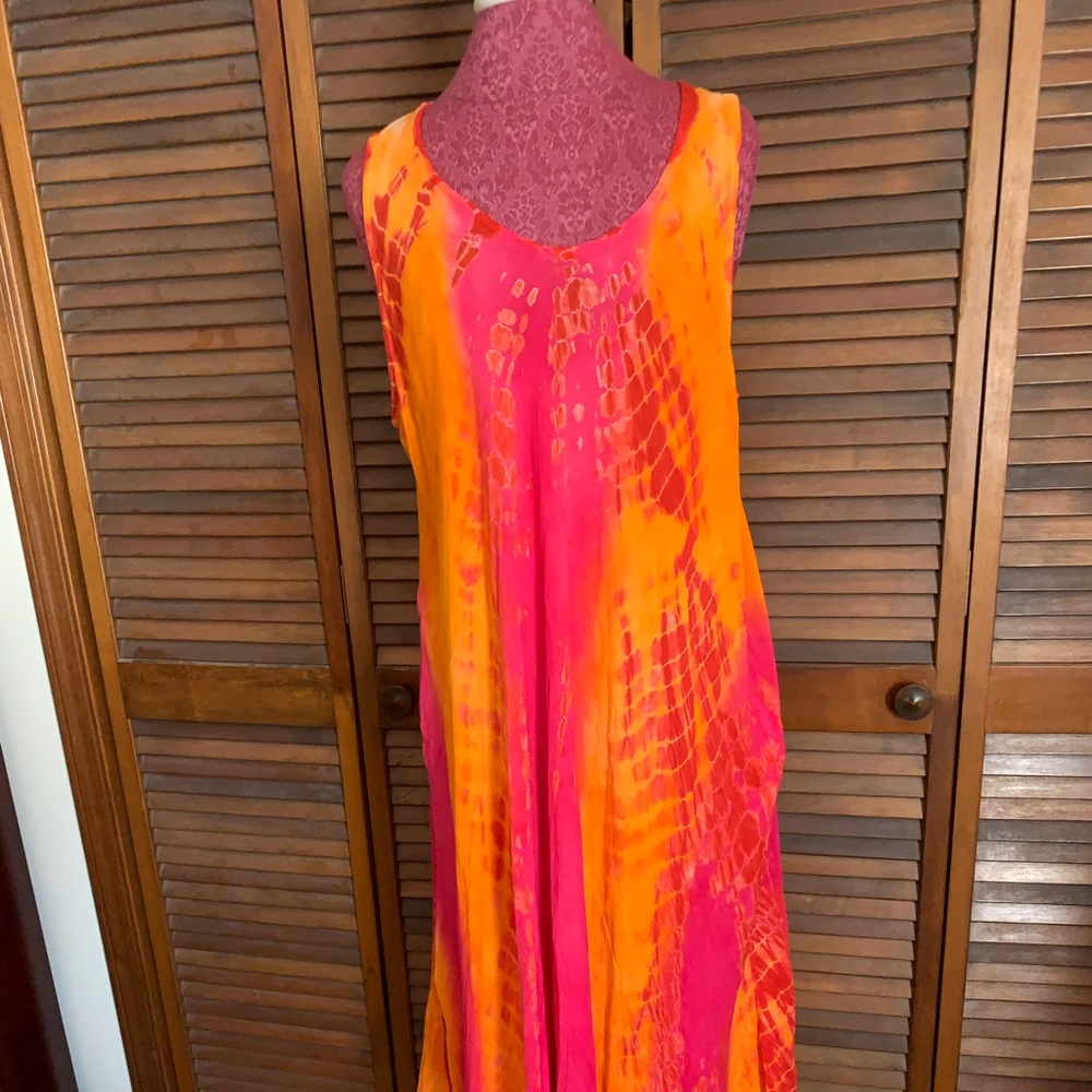 Soft Surroundings Tye Dye sundress OS